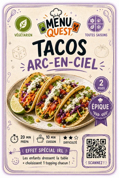 Exemple de carte Menu Quest